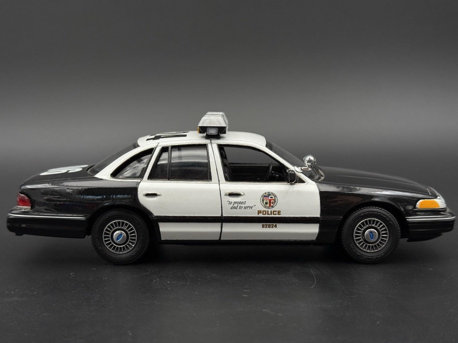 1/24 25 Scale Clear Chrome Streethawk Lightbar Police 246411