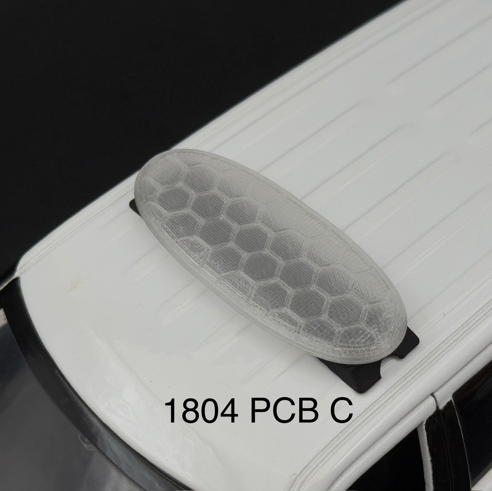 1/18 PCB Ready Clear Federal Signal Arjent Lightbar Police Sheriff SUV 1804PCB C0