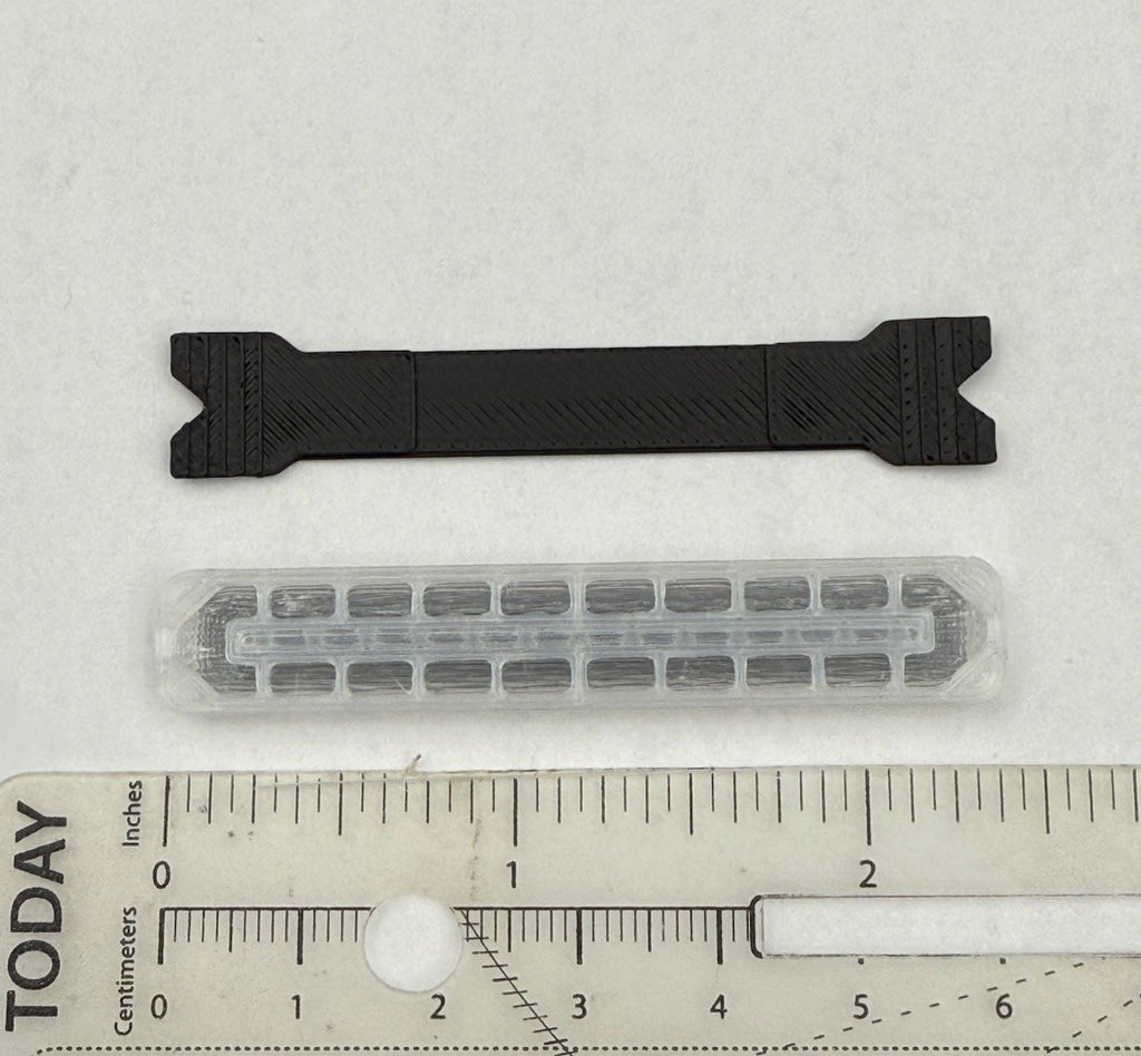1/24 LED Compatible Clear Whelen XL Edge Freedom Lightbar Police Tahoe 2408XLC2