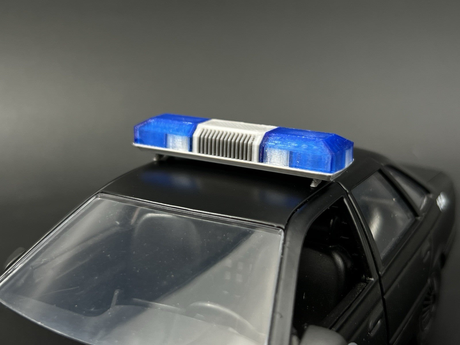 1/24 1/25 Blue Smith Wesson 8780 8880 8980 Lightbar Police Sheriff Fire7