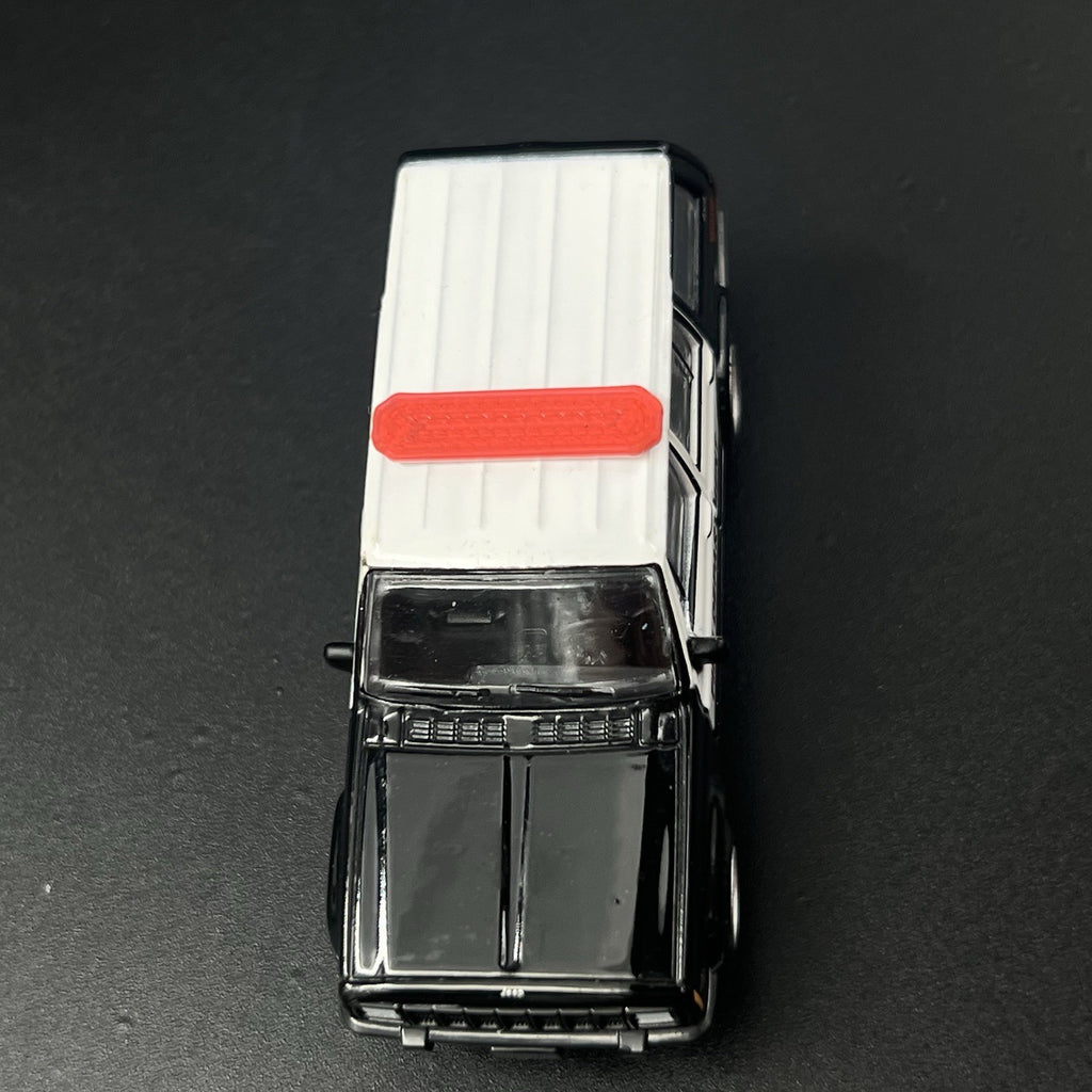 2 Pack 1/64 Red LED Code 3 X2100 Lightbar For Greenlight Fire EMS Ambulance SUV2