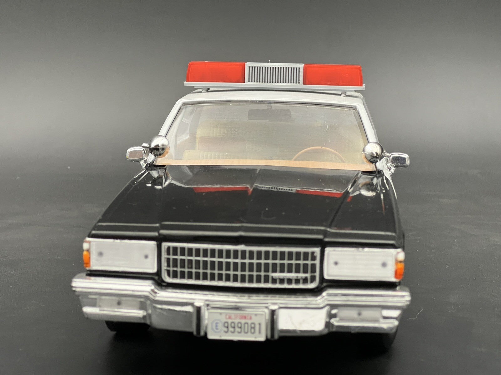 1/18 Red Federal Signal Twinsonic Lightbar Police Sheriff State Highway Patrol3
