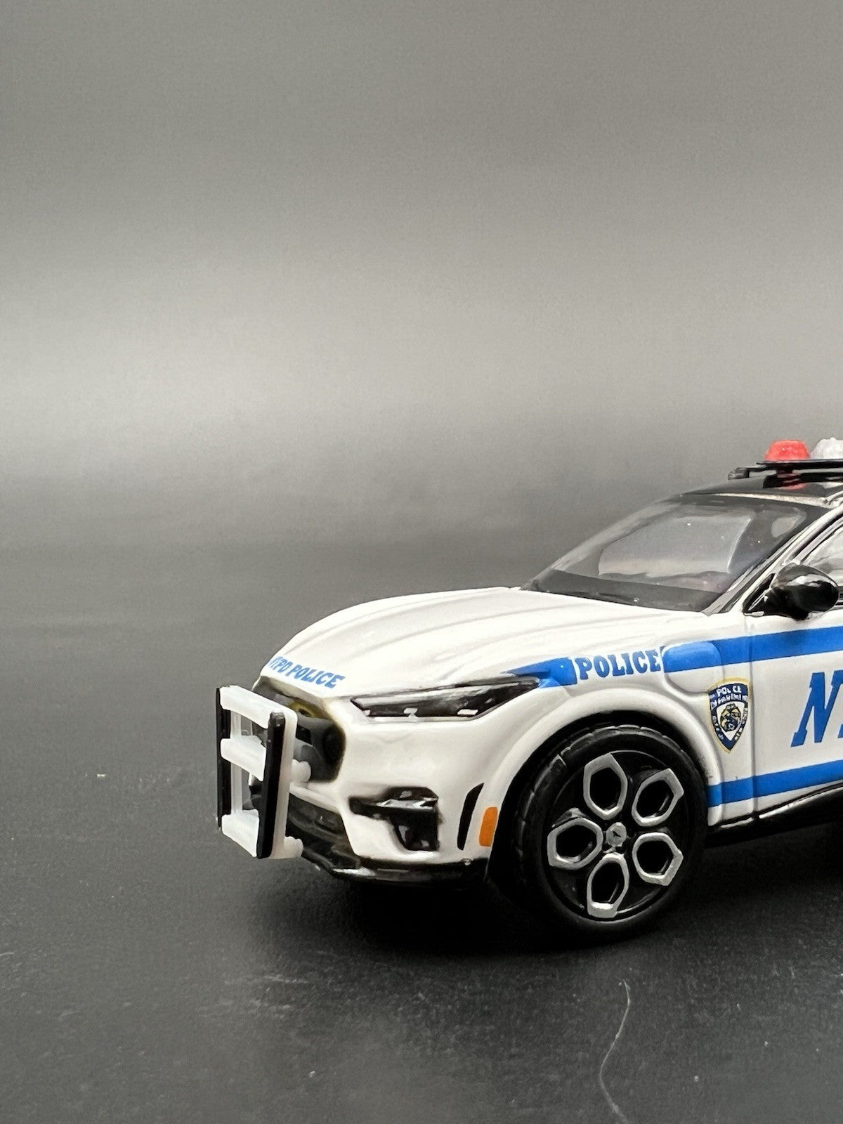 1/24 25 NYPD Style Push Bumper New York Police Sheriff Highway Patrol Pushbar3