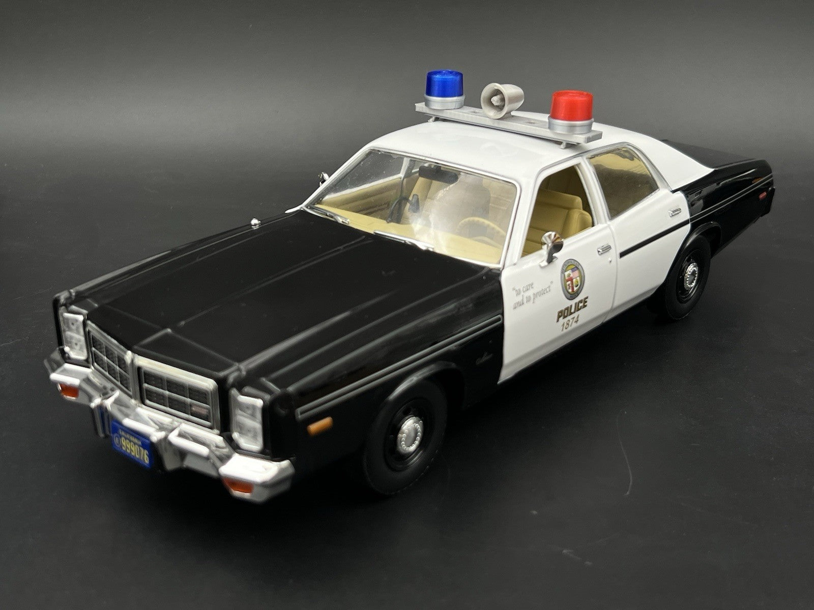 1/18 Blue Red Mars Skybolt Beacon Lightbar Siren Speaker Police Sheriff Fire17