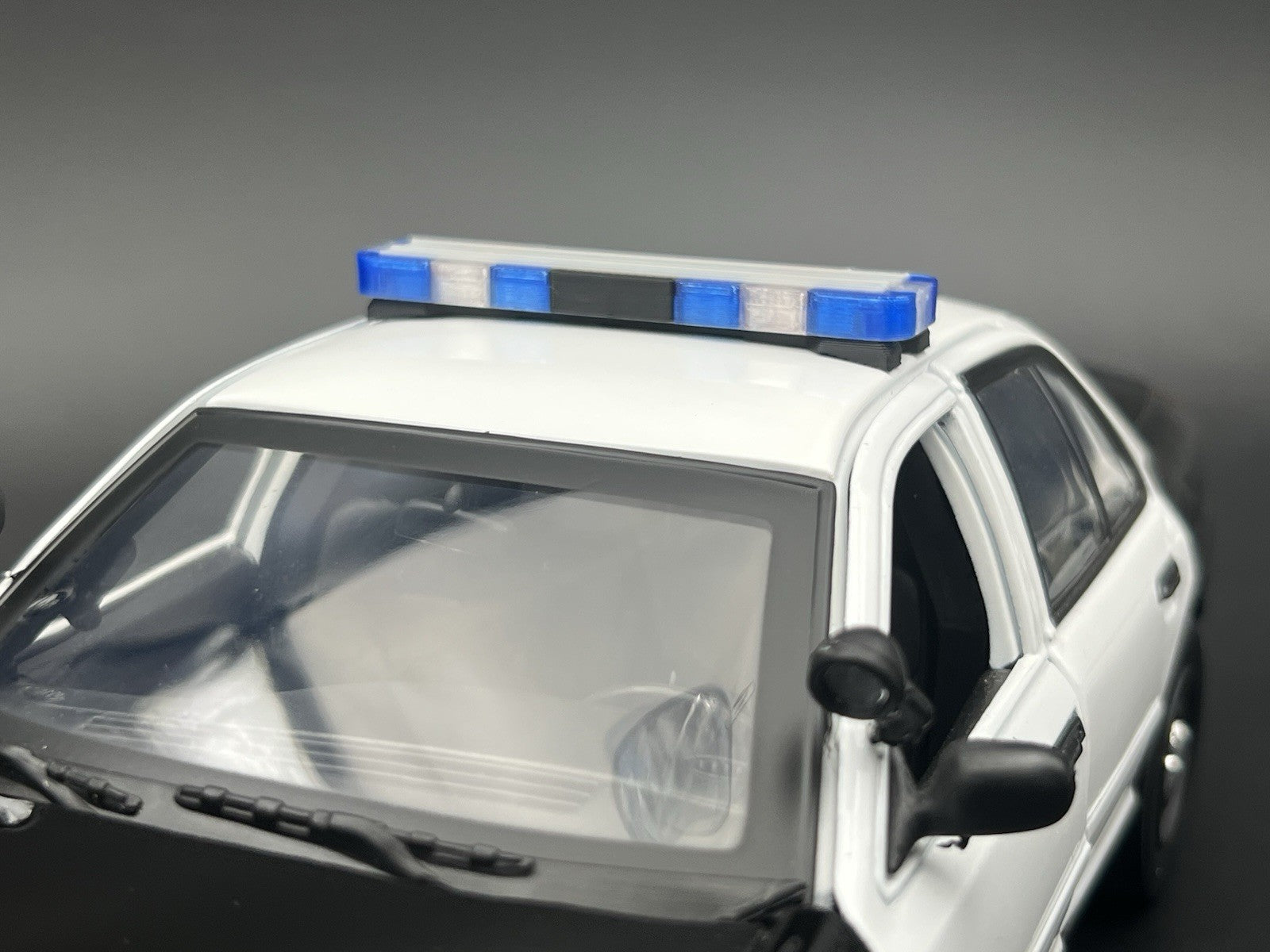 1/18 Scale LED Ready Whelen Edge United Kingdom Police Lightbar Blue Red 1812 UK4
