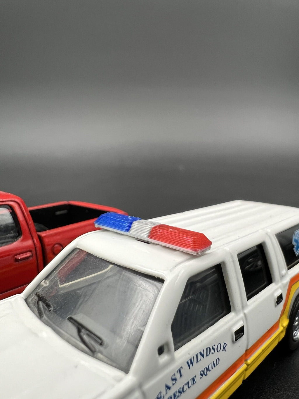 2 Pack 1/64 Code 3 LP6000 Blue Red Lightbar Greenlight Police Sheriff Patrol2