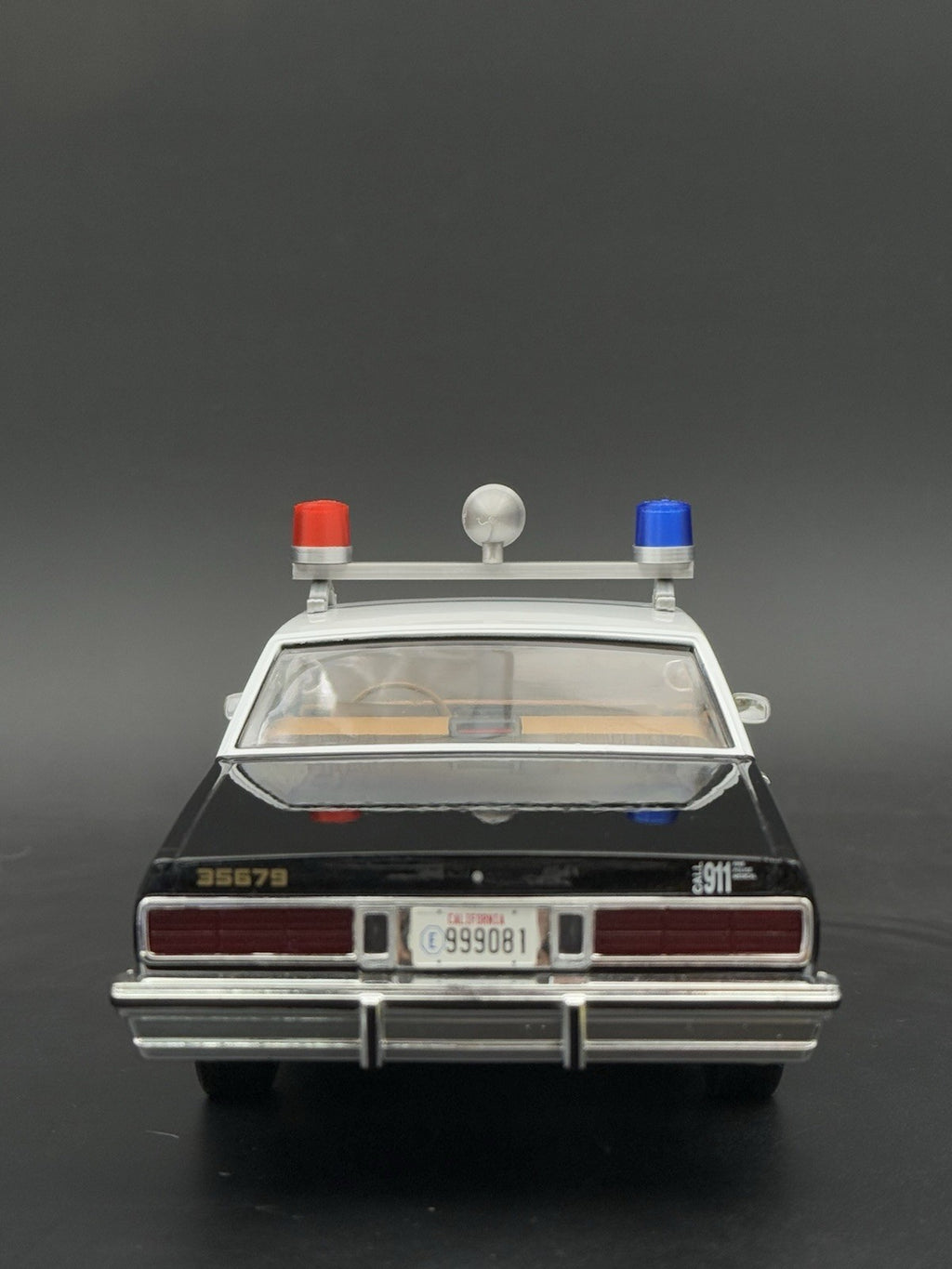 1/24 25 Scale Model Federal Twin Beacon Ray Blue Red Lightbar Visibar 2456BR7