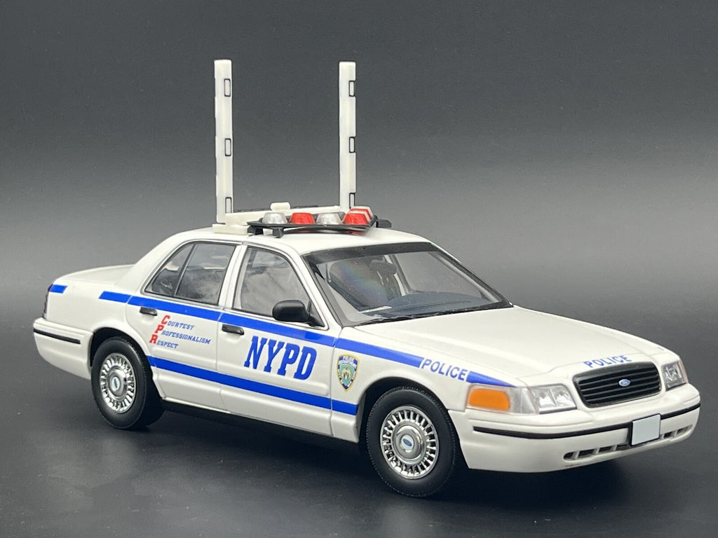 1/18 LED Ready NYPD Red Federal Signal Vision SLR Lightbar Police Sheriff Car4