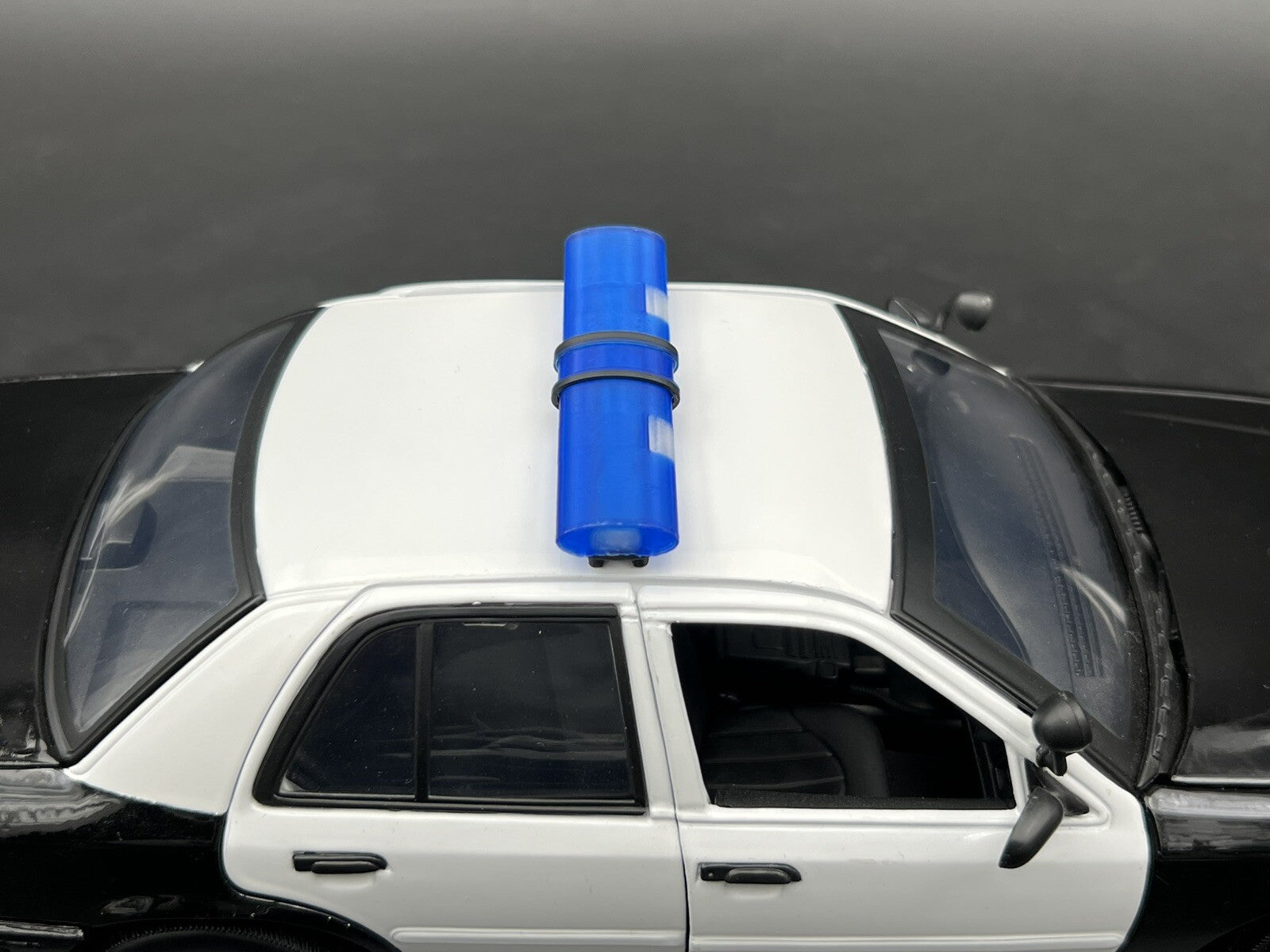 1/18 LED Ready Jetstrobe Jetstream Lightbar Blue Clear State Police Sheriff7