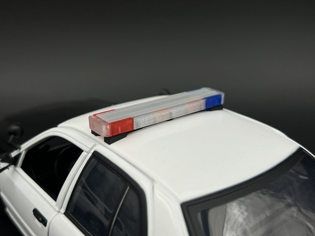 1/18 LED Ready Whelen Edge Lightbar Blue Red Nevada Highway Patrol State Police7