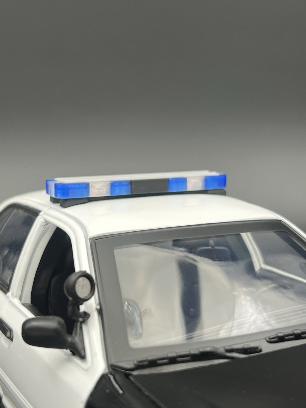 1/18 Scale LED Ready Whelen Edge United Kingdom Police Lightbar Blue Red 1812 UK7