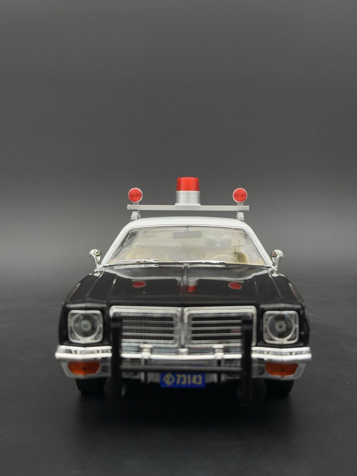 1/18 LED Ready Federal Visibar CJ 184 284 Red Beacon Red Lollipop Police Light10