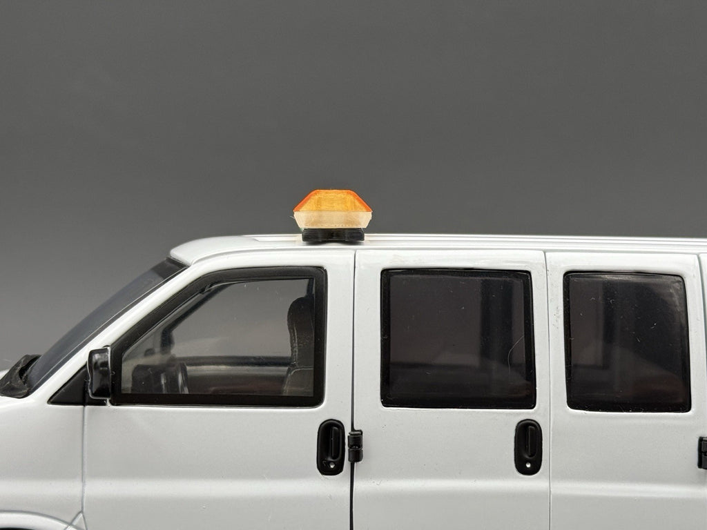 1/24 25 Scale Model Green Amber Code 3 MX7000 XL Lightbar Tow Truck Width 58”5