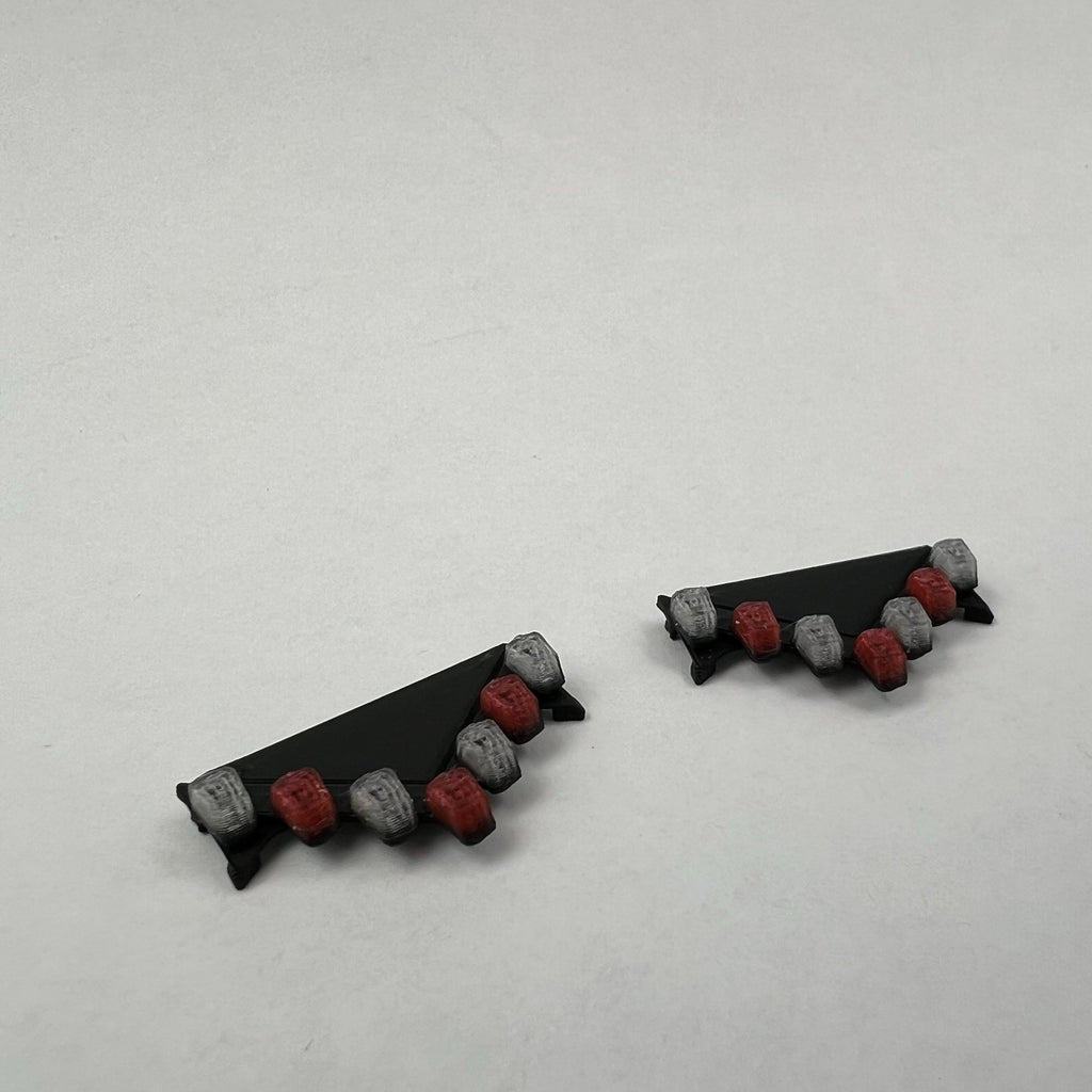 2 Pack 1/43 Red Vector Vision Lightbar NYPD New York City Police Sheriff Style2
