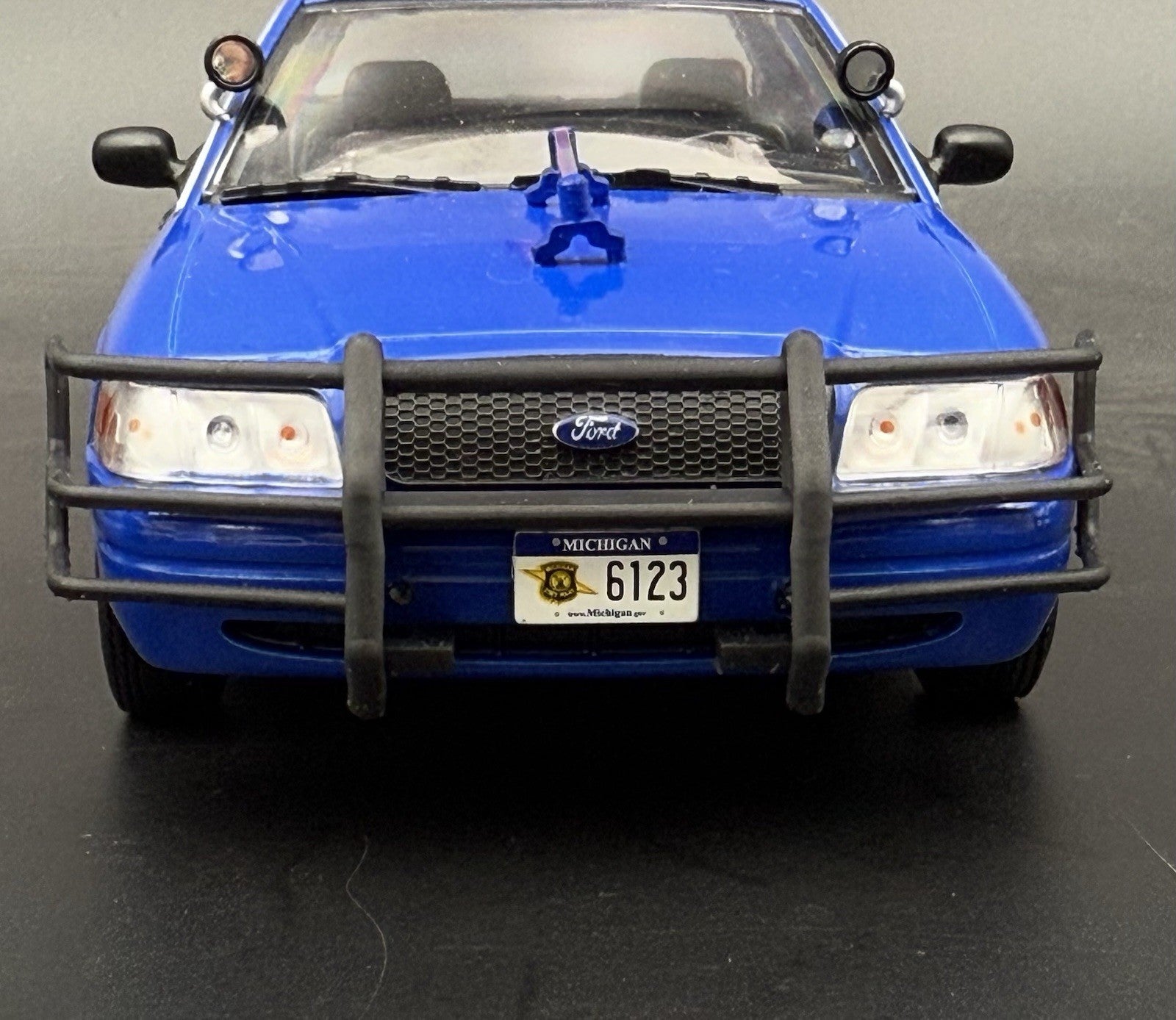 1/24 25 Go Rhino Wrap Around Push Bumper Pushbar Motormax Greenlight Crown Vic10