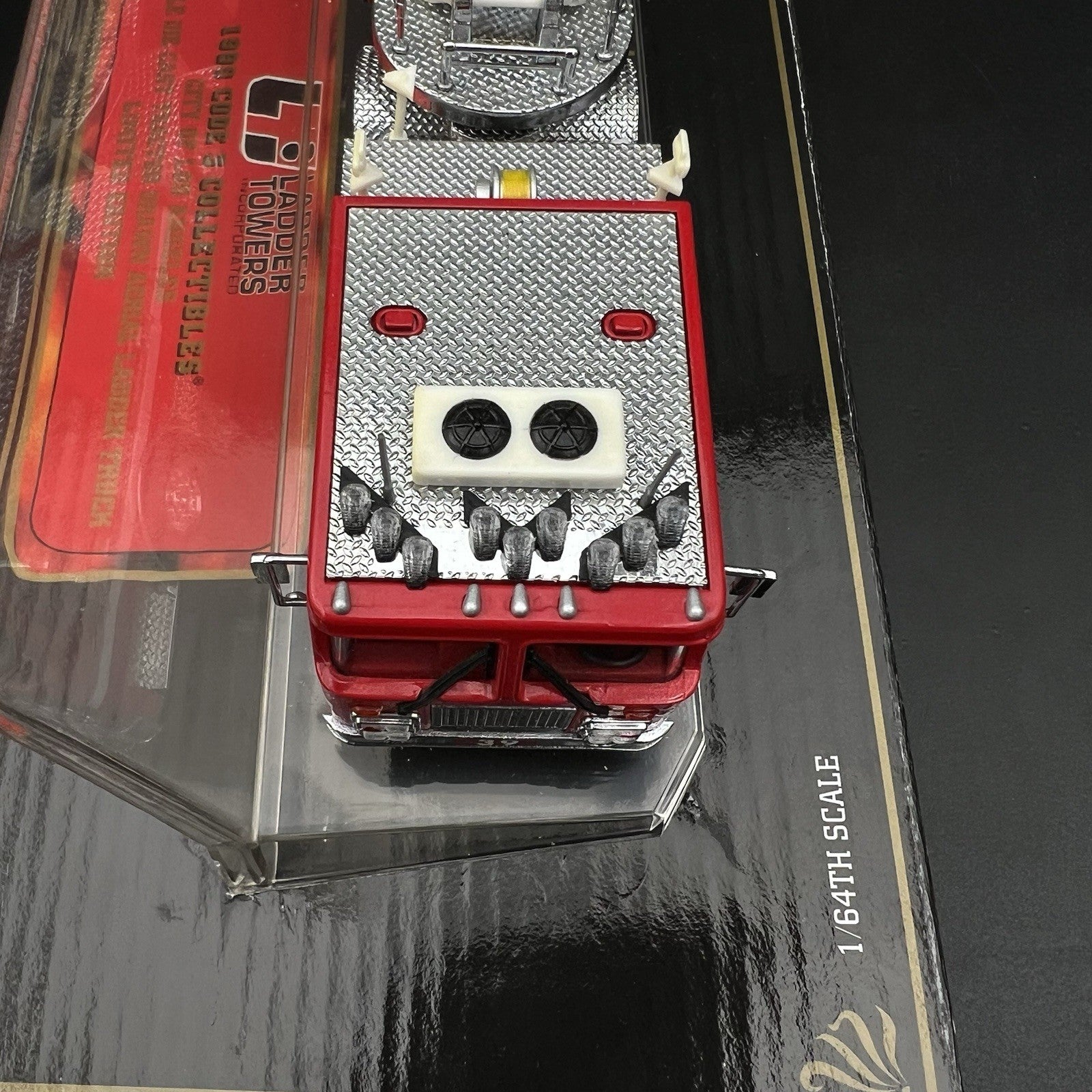 3 Pack 1/64 Clear Split Vector Lightbar Fire Truck Engine Ladder Code 3 Kitbash4