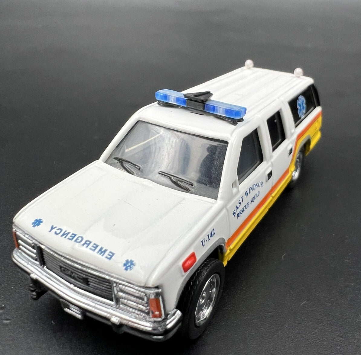 2 Pack 1/64 Whelen Edge Lightbar Blue w/ Speaker Highway Patrol State Police6