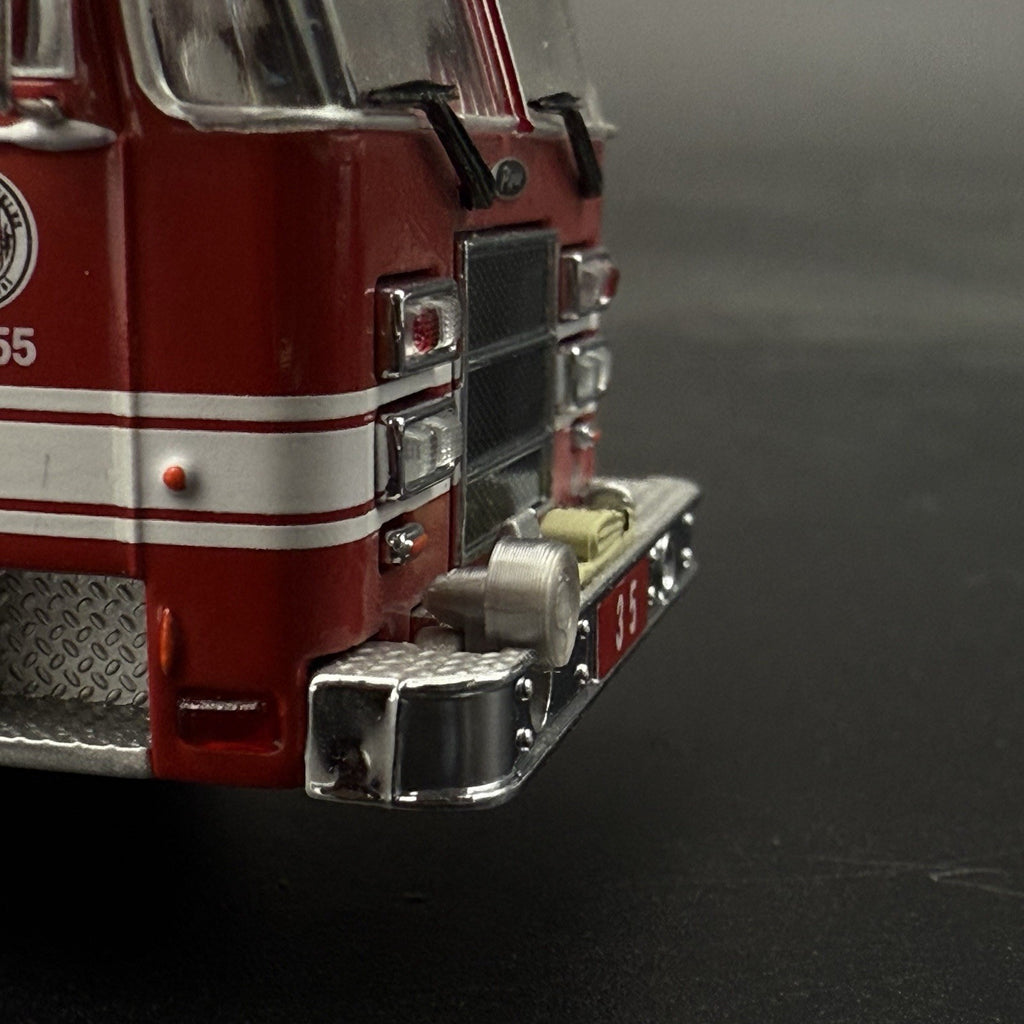 2 Pack 1/50 Scale Model Federal Q Q2B Siren Fire Engine Truck Kitbash 50175