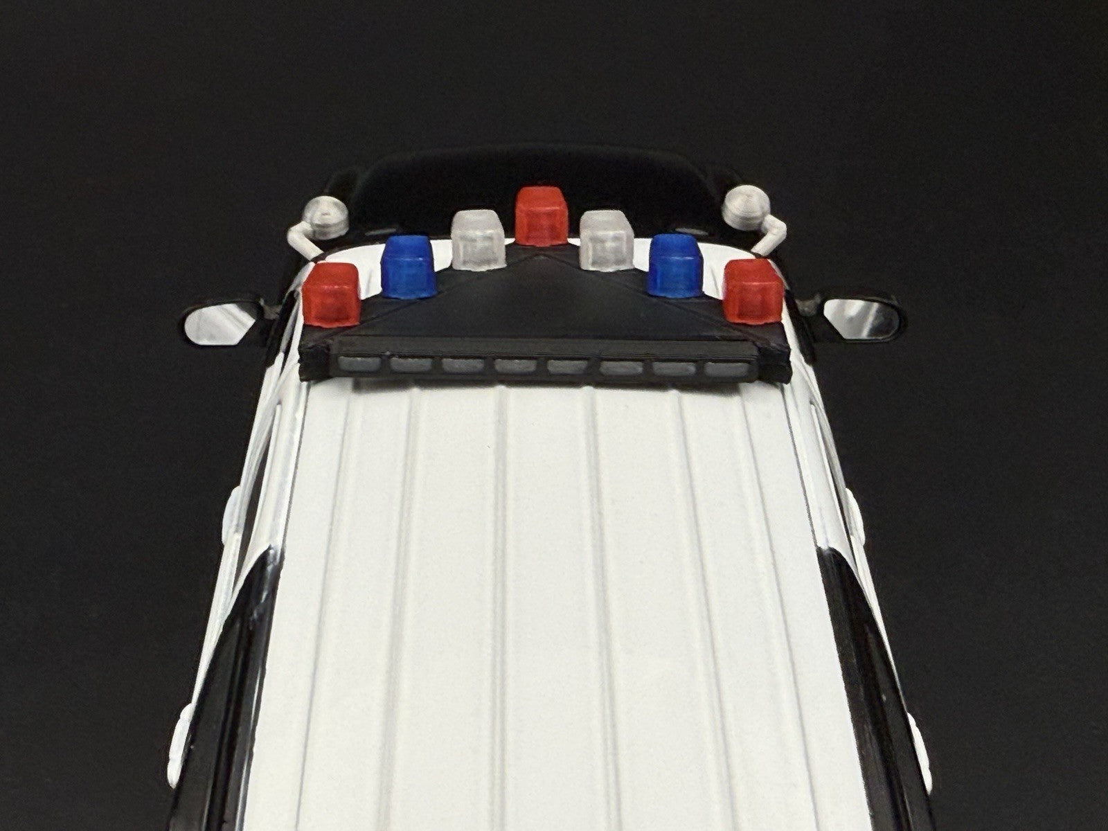 1/24 25 LED Ready CHP PSP Federal Vector Vision Lightbar Police Car 2432 BR312