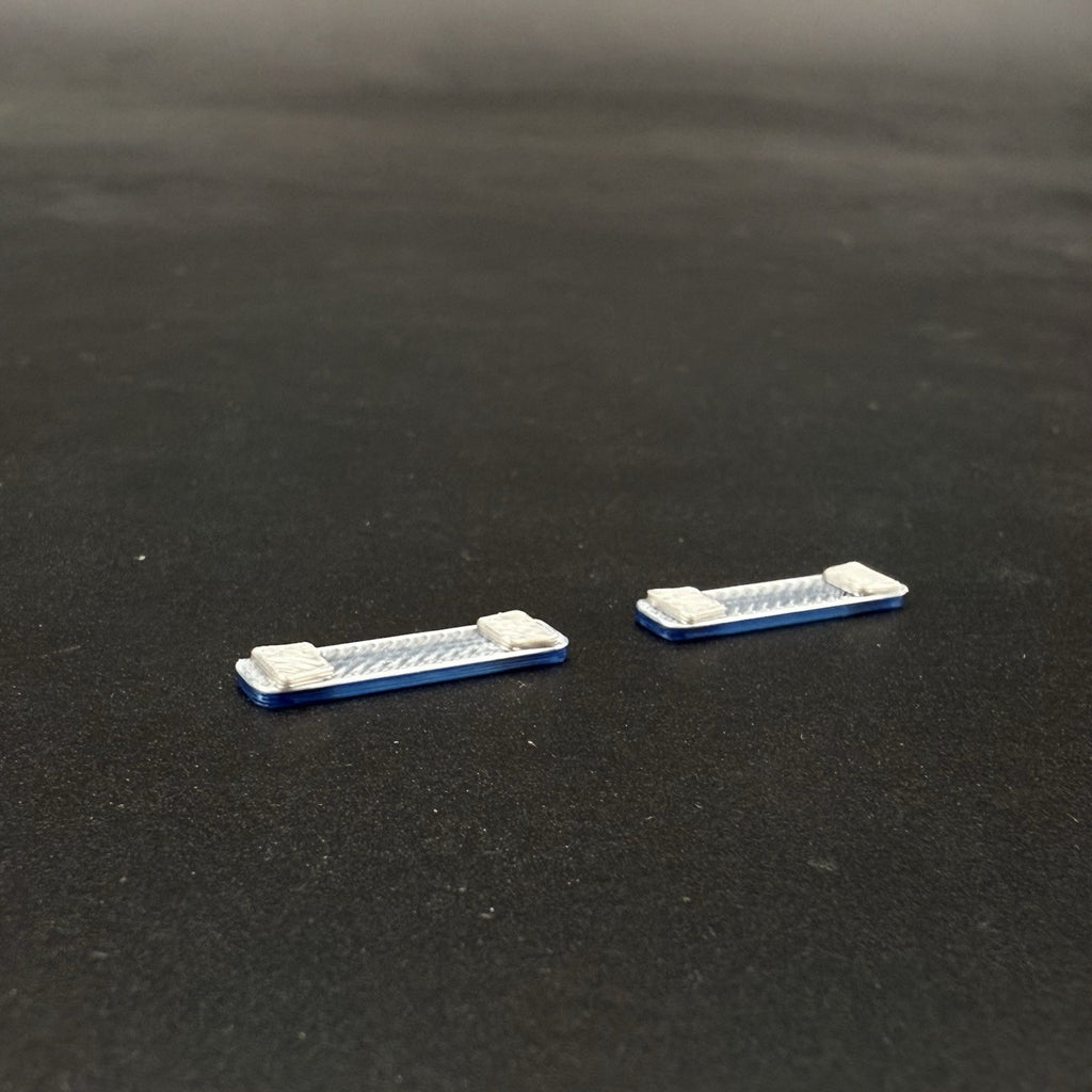 2 Pack 1/64 Blue LED Style Whelen Lightbar State Police Ohio Highway Patrol2