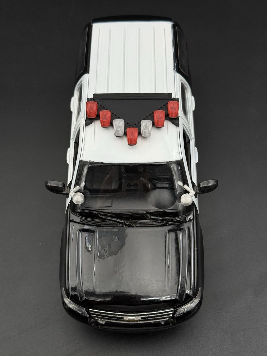 1/24 25 Scale Model LED Ready NYPD Federal Vector Lightbar Police Pre-2008 24325