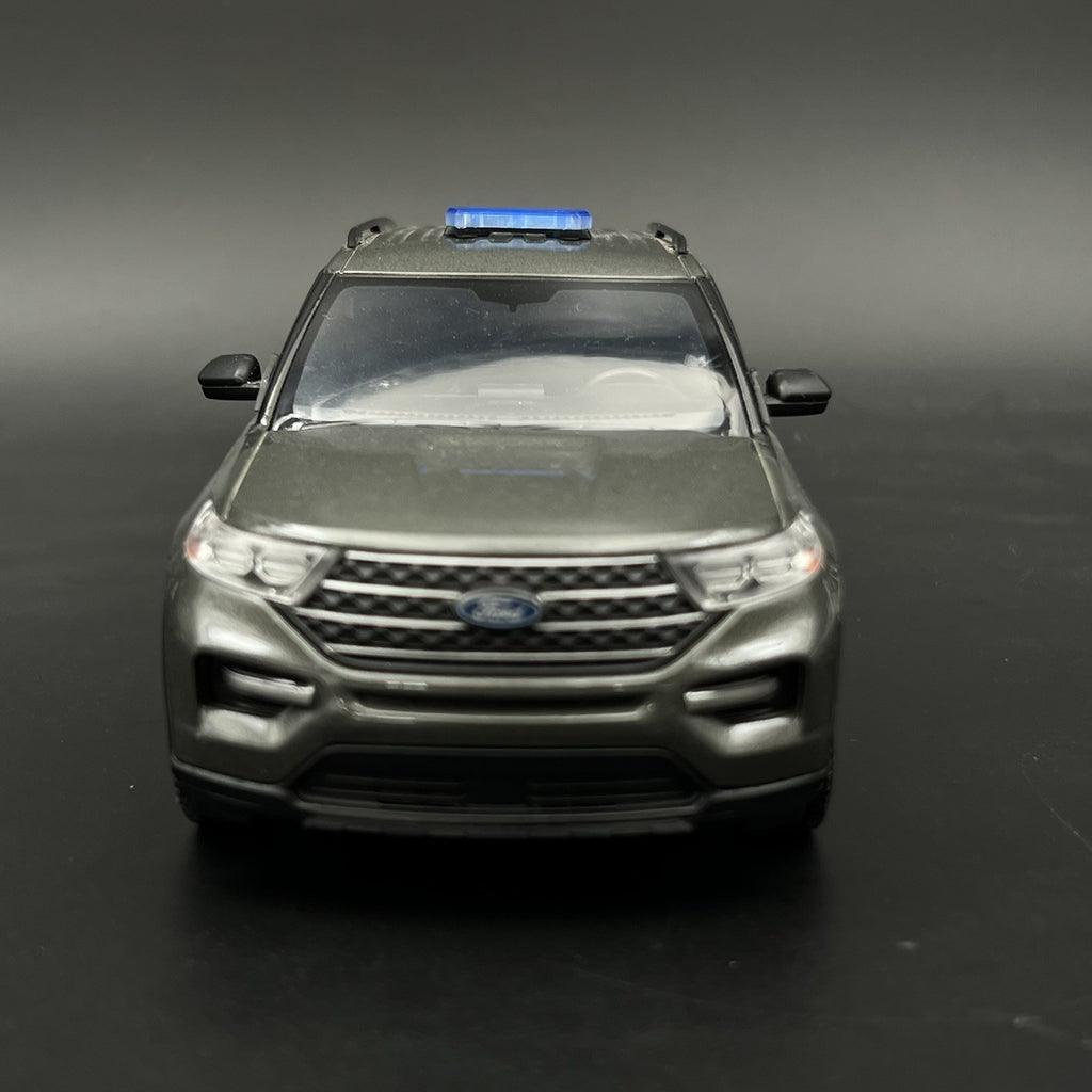 2 Pack 1/24 25 Mini Code 3 2700 Lightbar Blue Top Cover Police Sheriff Fire13