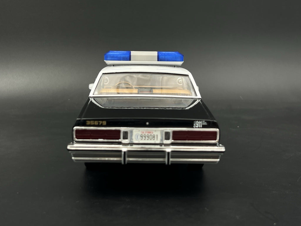 1/18 Blue Smith Wesson 8780 8880 8980 Lightbar Police Sheriff Fire14