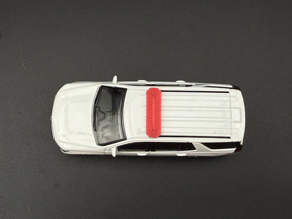 2 Pack 1/64 Scale Model Red Code 3 Defender Lightbar Fire EMS Police 6408R7