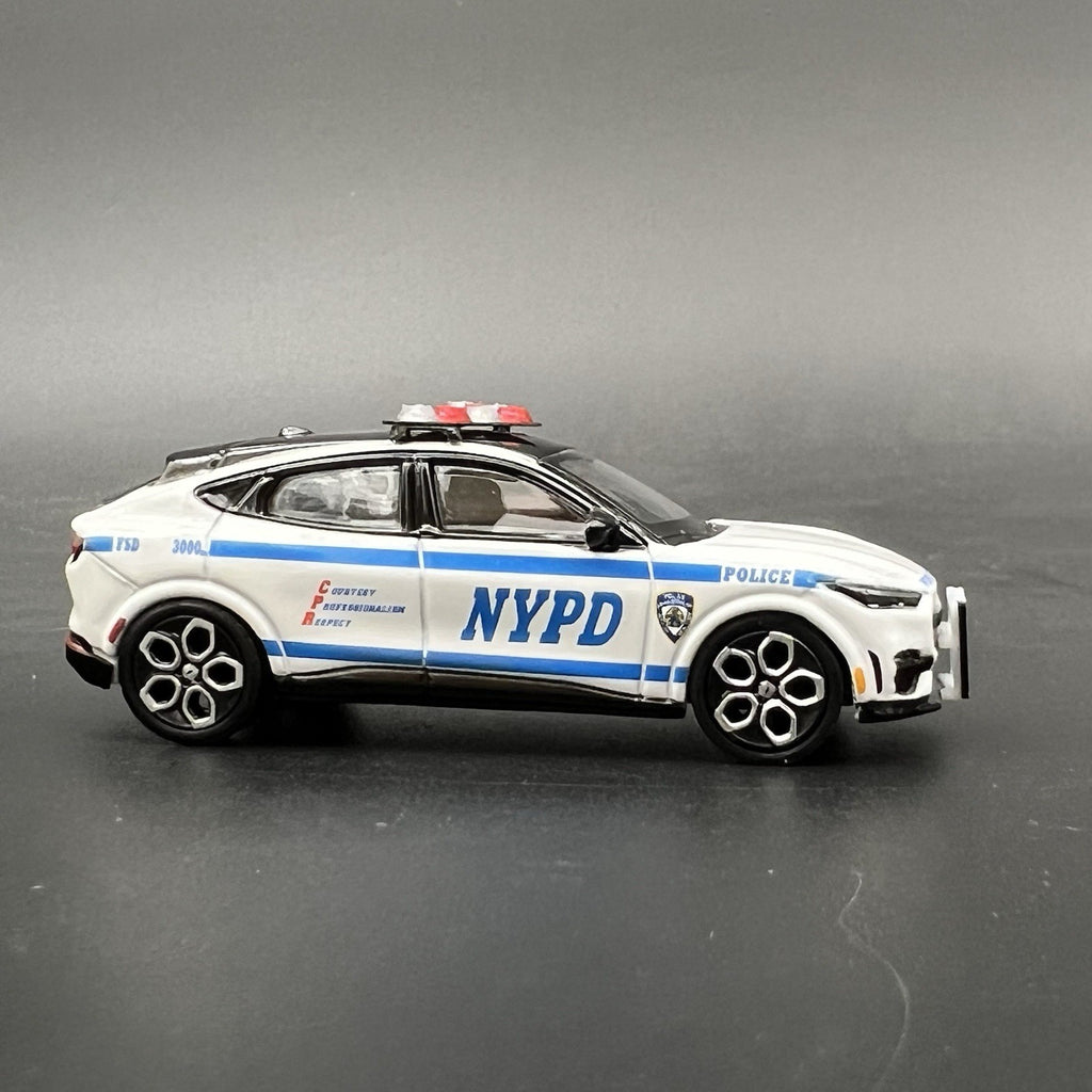 2 Pack 1/64 NYPD Style Push Bumper New York Police Sheriff Highway Patrol6