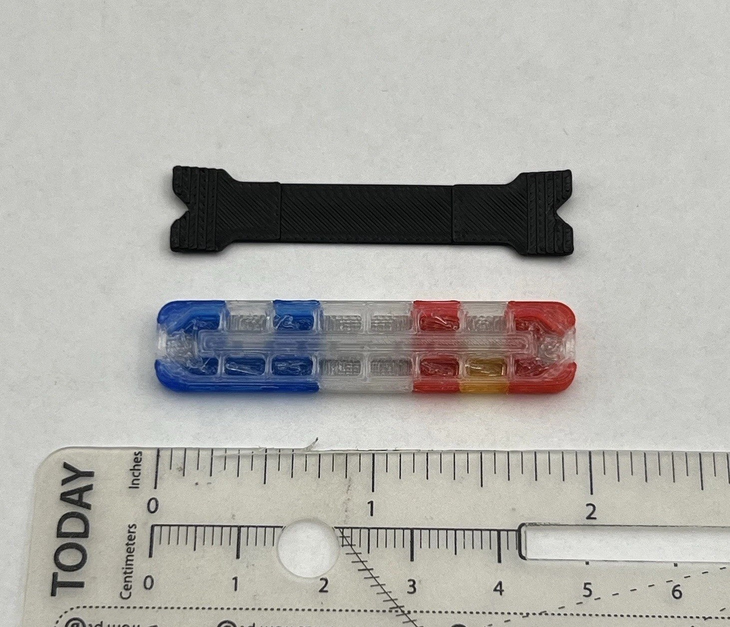 1/24 25 LED Ready Whelen Edge Connecticut State Police Lightbar Blue Red Amber3