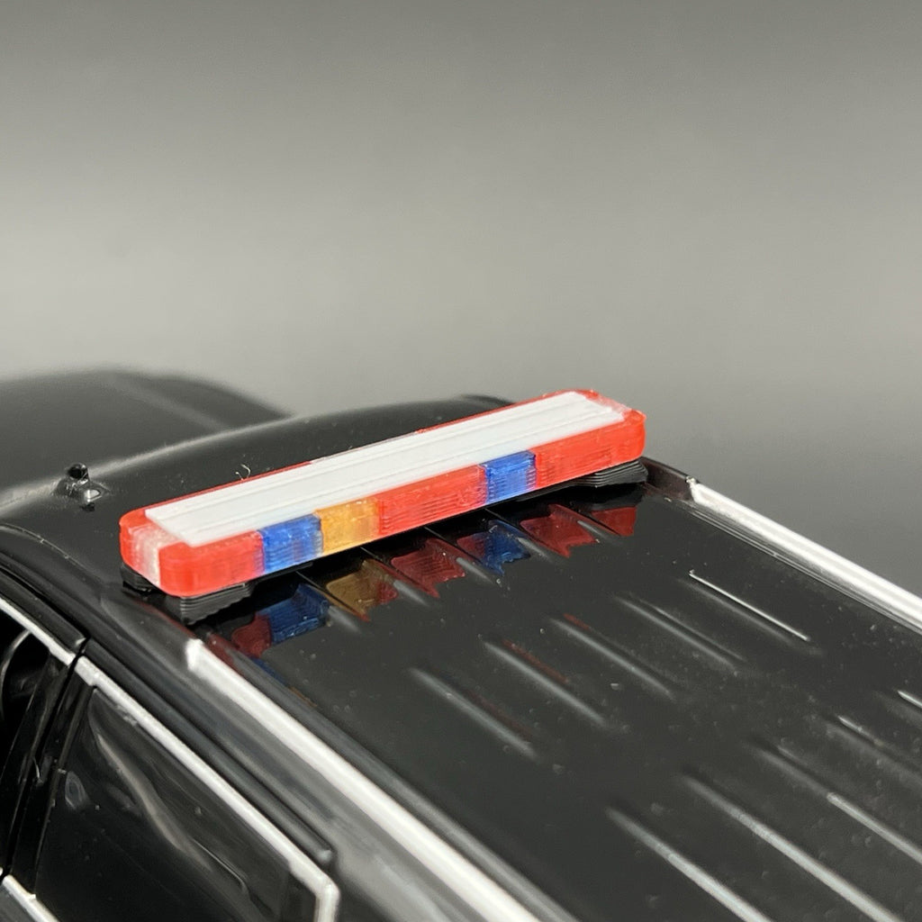 1/24 25 27 LED Ready Whelen Edge NYSP New York State Police Lightbar Sheriff6