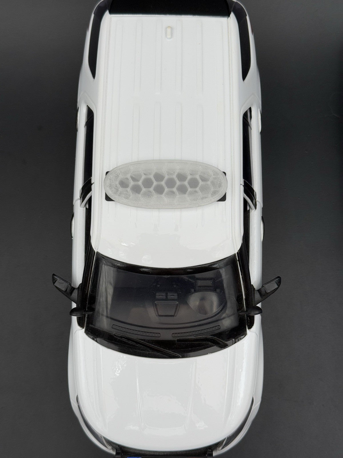 1/18 LED Ready Clear Federal Signal Arjent Lightbar Police Sheriff Fire SUV Car2