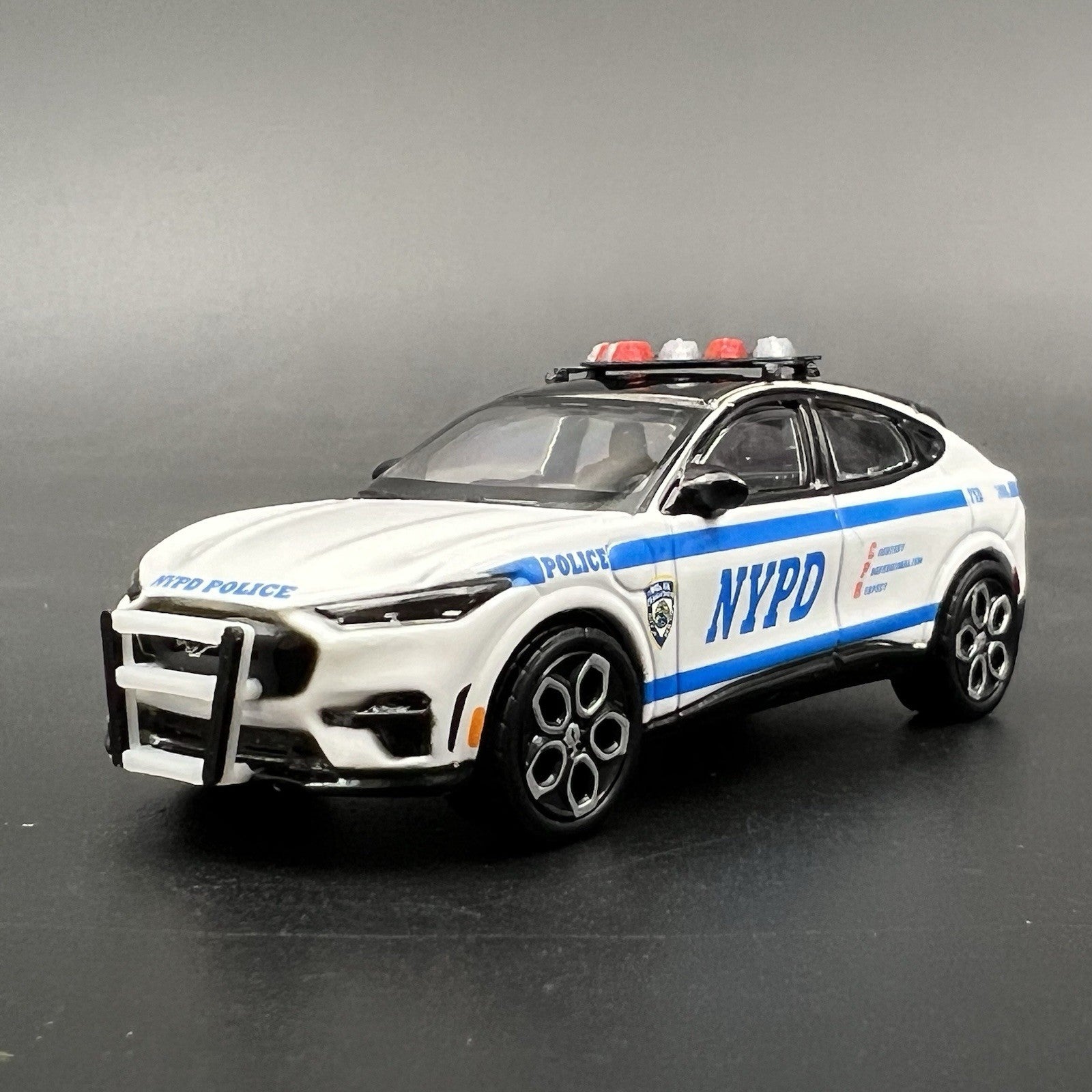 2 Pack 1/64 NYPD Style Push Bumper New York Police Sheriff Highway Patrol9