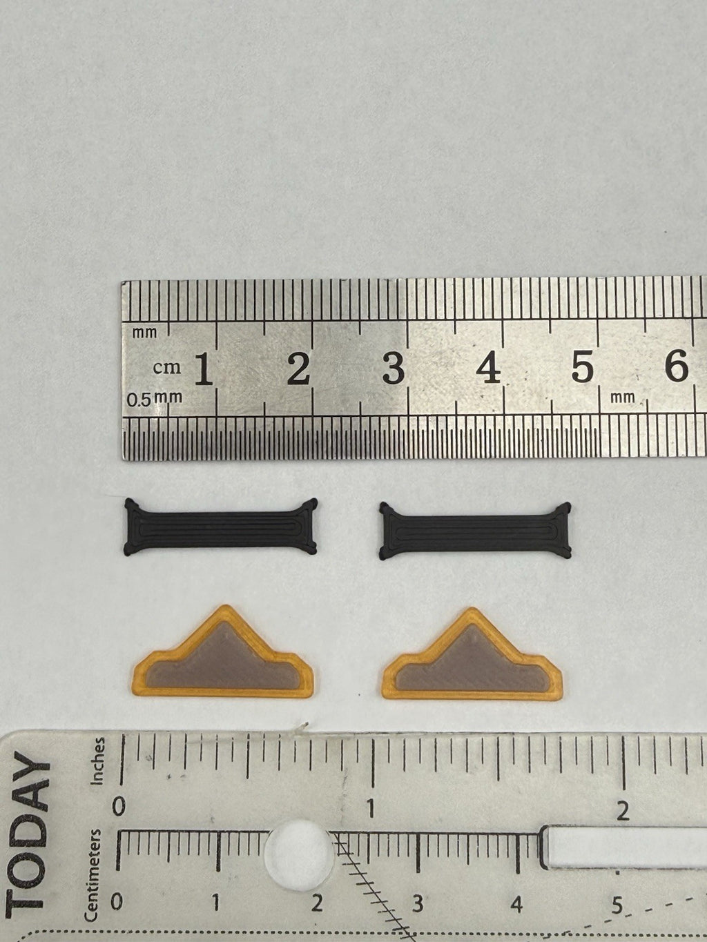 2-Pack 1/64 Scale Model Amber Federal Valor Lightbar Work Truck Security 6401A6