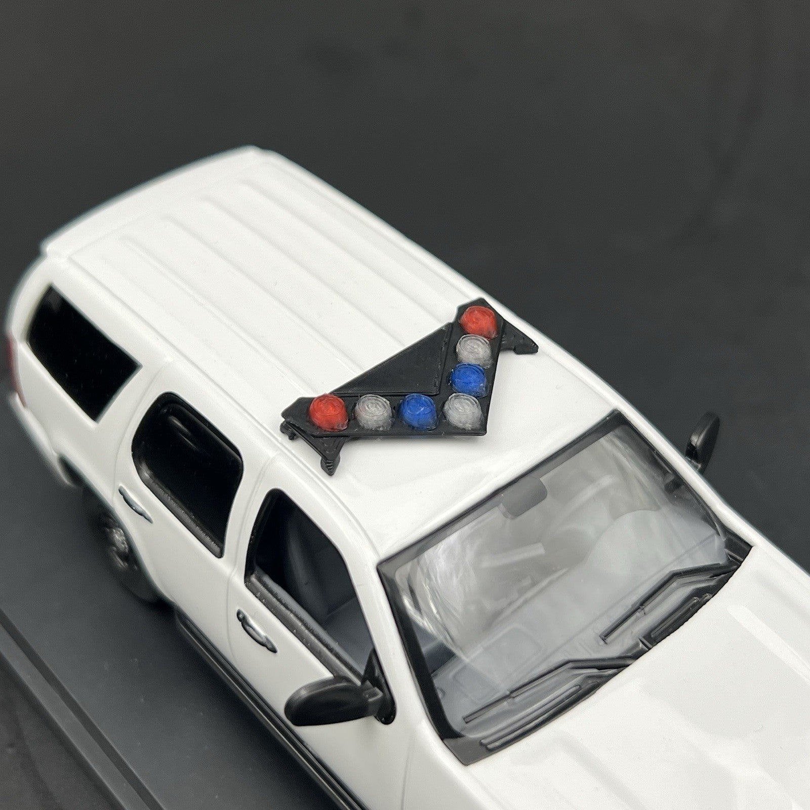 2 Pack 1/43 LVMPD Red Blue Federal Signal Vision SLR Lightbar Las Vegas Police3