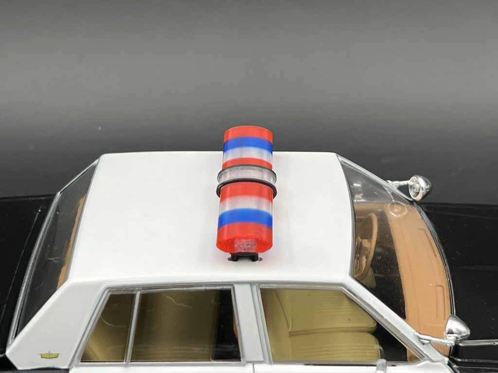 1/24 25 Scale Model Jetstream Lightbar Oklahoma Highway Patrol Blue Red 2419 OHP9