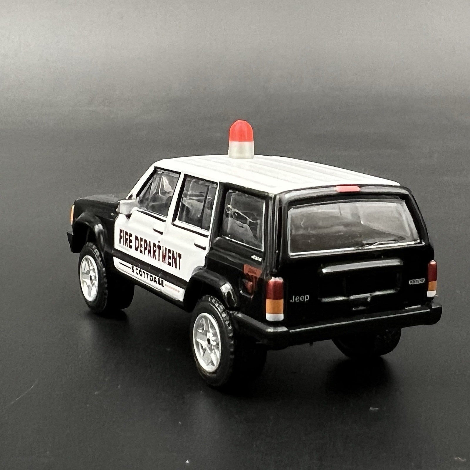 4 Pack 1/64 Vintage Red Beacon Ray Lightbar Sheriff Police Fire Ambulance6