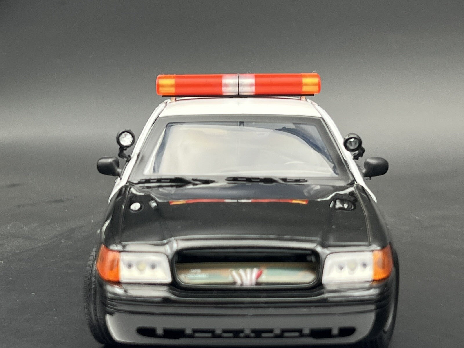 1/18 LED Ready AeroDynic Lightbar Red Clear Amber Police Sheriff Fire7