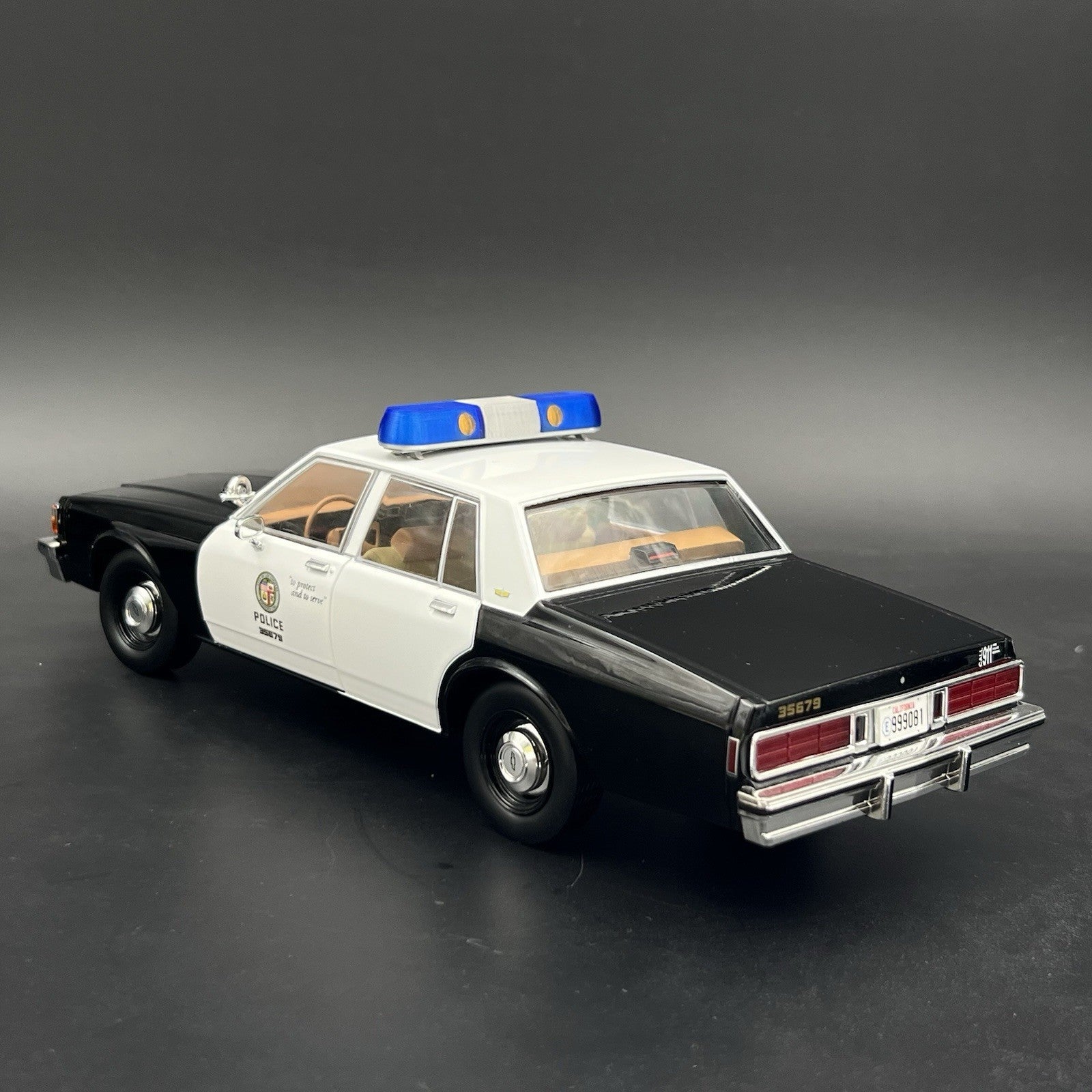 1/18 Blue Whelen 80H 90H 8000 Lightbar Police Sheriff Fire Highway Patrol8