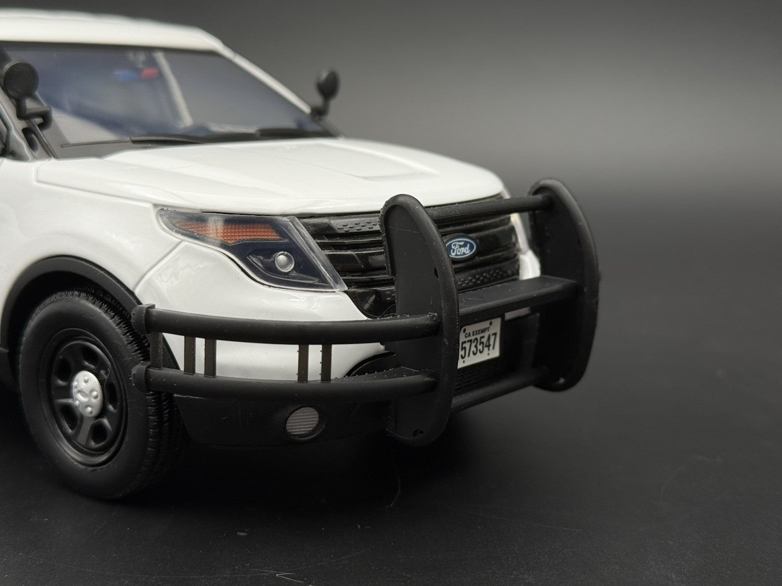 1/18 Setina Double Wrap Around Push Bumper Pushbar Motormax Explorer Police 18549