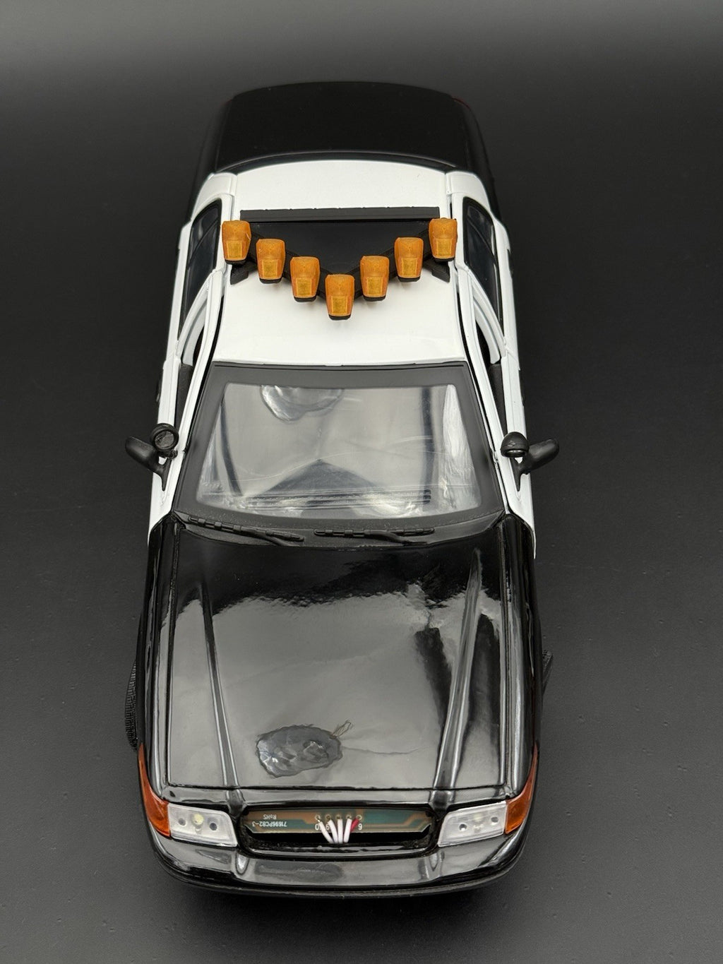 1/18 LED Ready Amber Federal Signal Vector Vision Lightbar Tow Security Work6