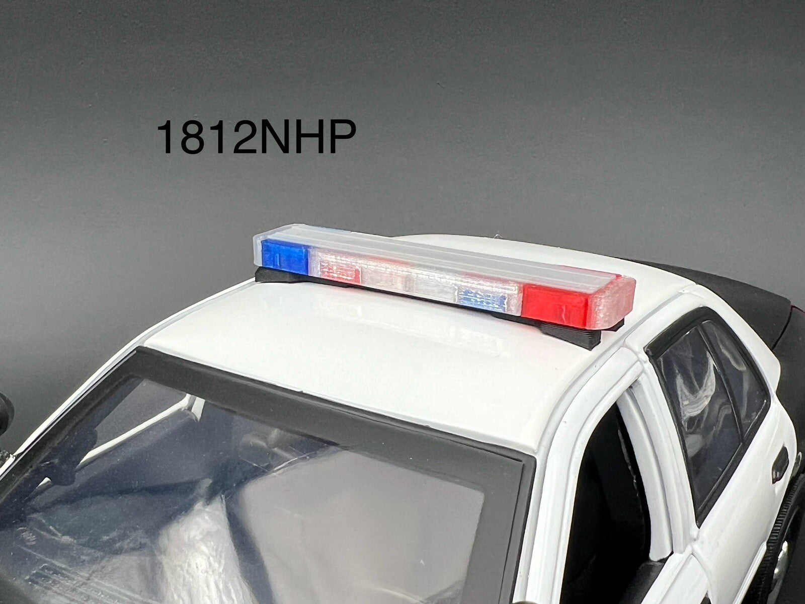 1/18 LED Ready Whelen Edge Lightbar Blue Red Nevada Highway Patrol State Police0