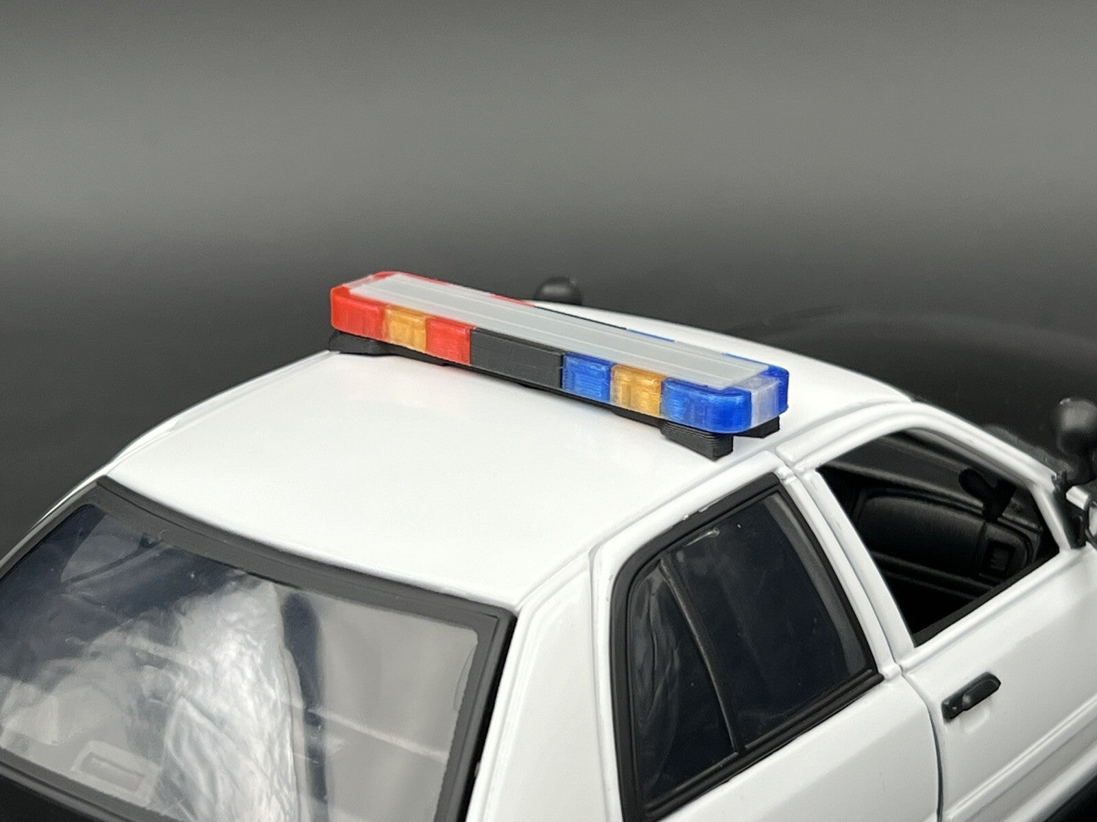 1/18 LED Ready Whelen Edge Lightbar Blue Red Amber Highway Patrol Police Sheriff4