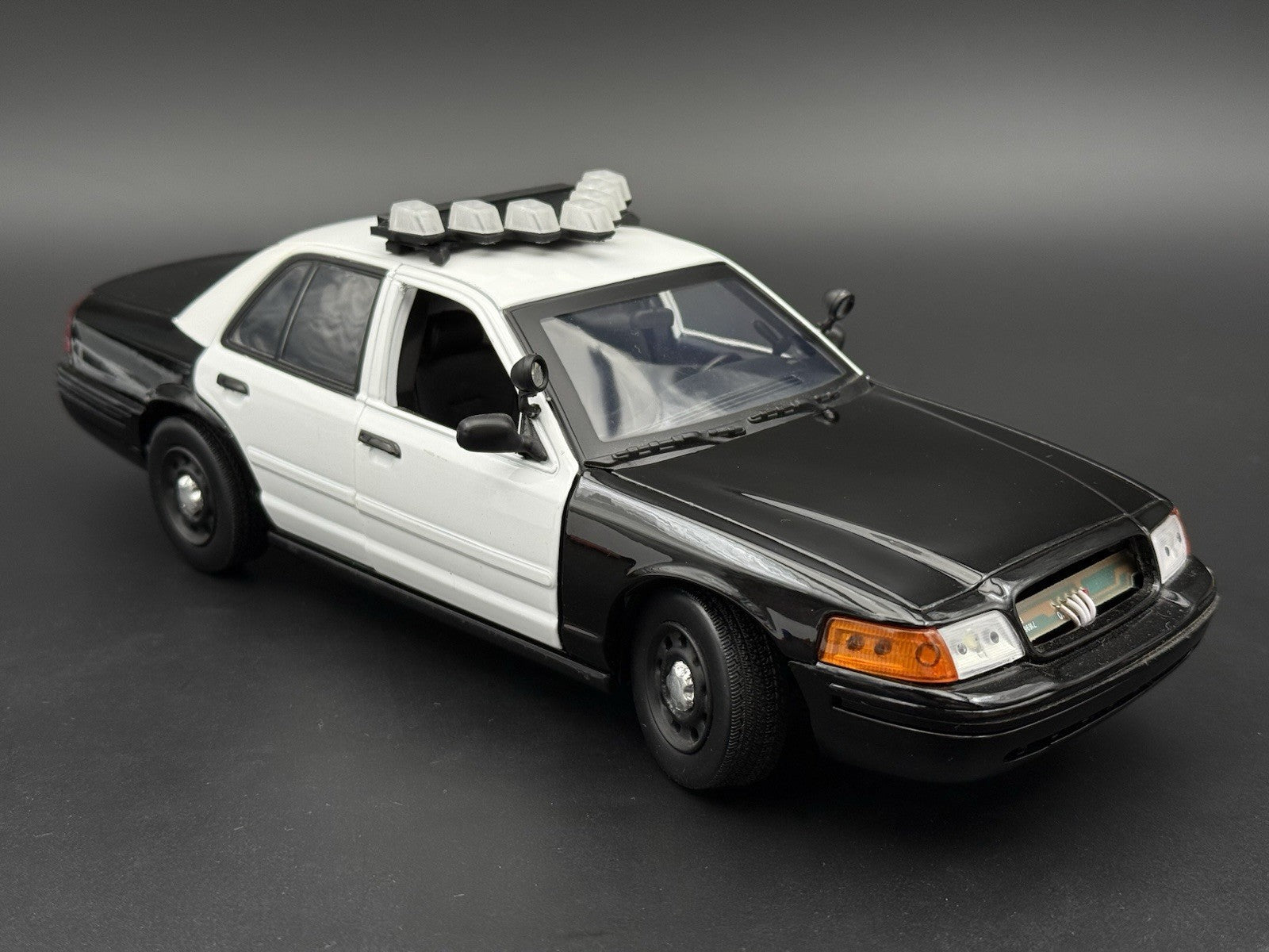 1/18 Scale Model LED Ready Clear Federal Vector Lightbar Police Fire 1837C7