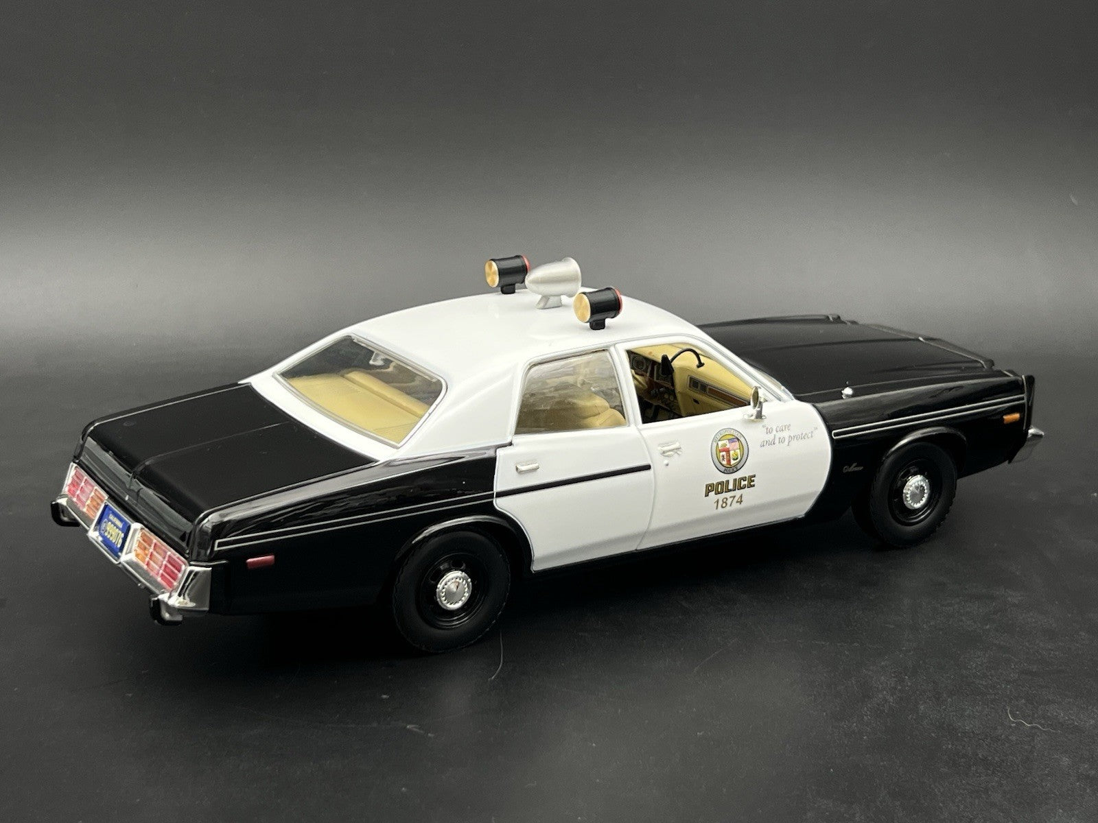 1/10 1/12 Scale LAPD Adam 12 Can Light Siren Trio T2 Los Angeles Police 100314