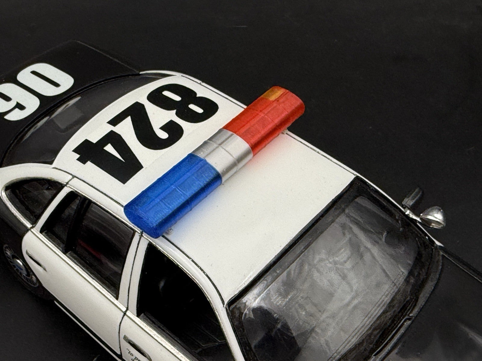 1/32 AeroDynic Lightbar 240 Robert Los Angeles Sheriff Blue Red Police CHP9
