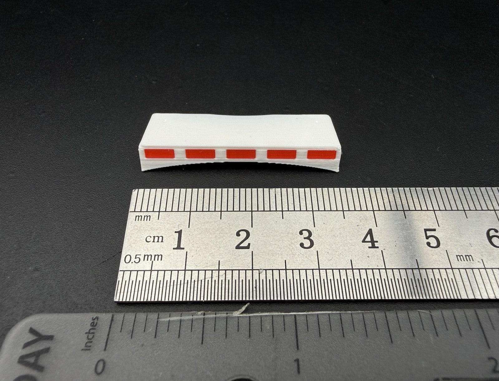 1/43 O Scale Model Front Lightbar For Greenlight Ford Transit Van Ambulance 43461
