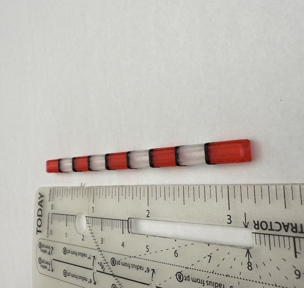 1/24 25 Scale Model Red Clear Whelen 4500 Ambulance Warning EMS Fire 2452RC5