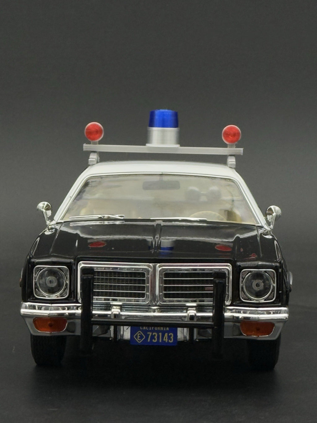 1/18 LED Ready Federal Visibar CJ 184 284 Red Beacon Blue Lollipop Police Light9