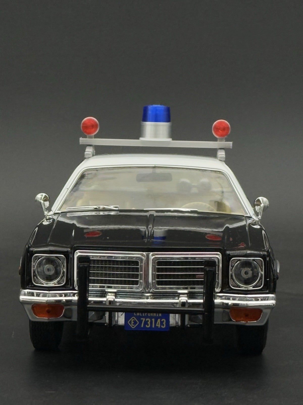 1/18 LED Ready Federal Visibar CJ 184 284 Red Beacon Blue Lollipop Police Light9